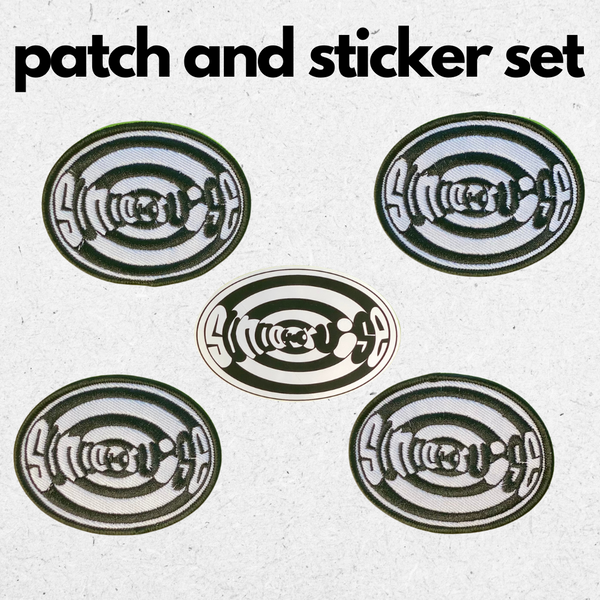 Patch and Sticker Set